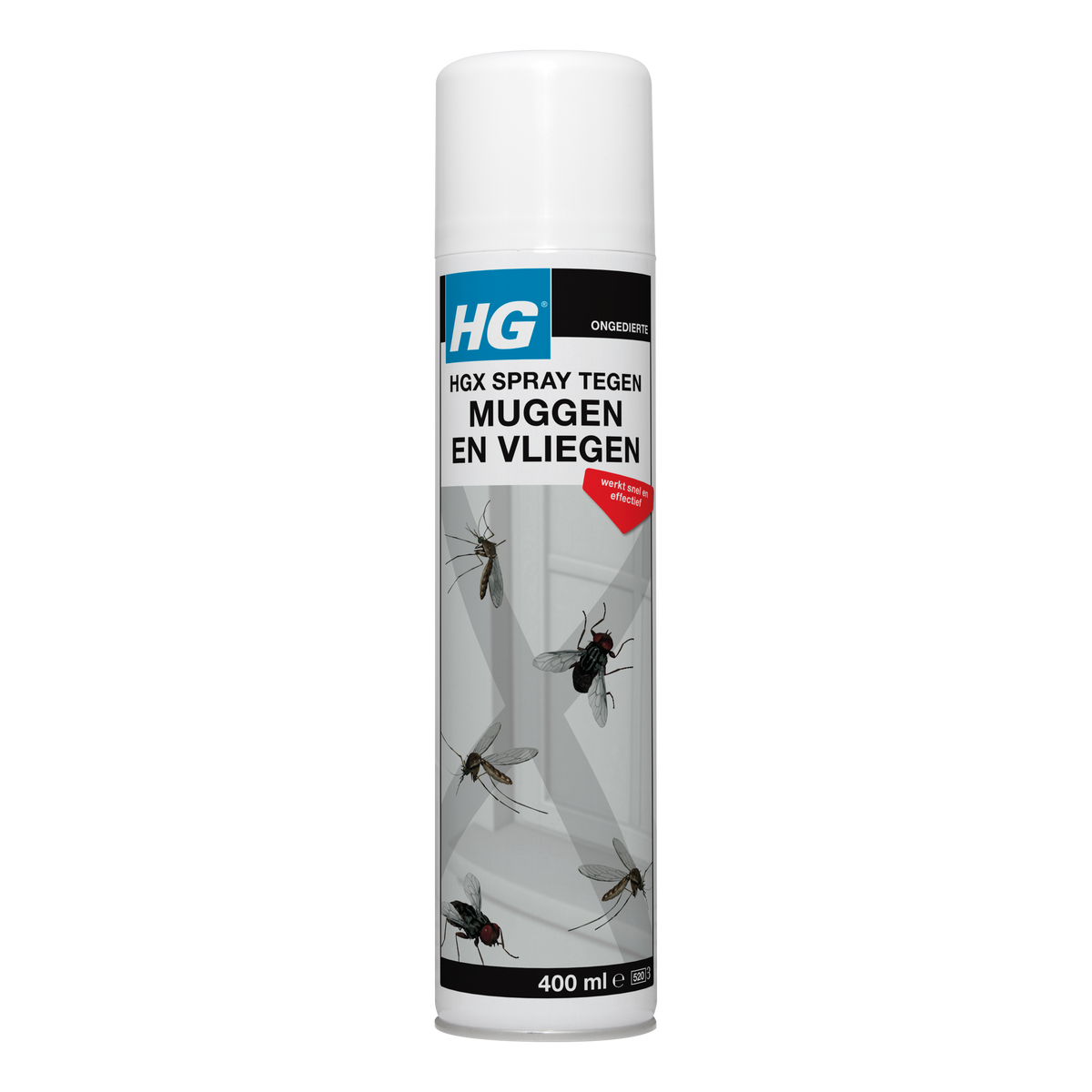 HG X muggen/vliegen spray 400.00 Milliliter