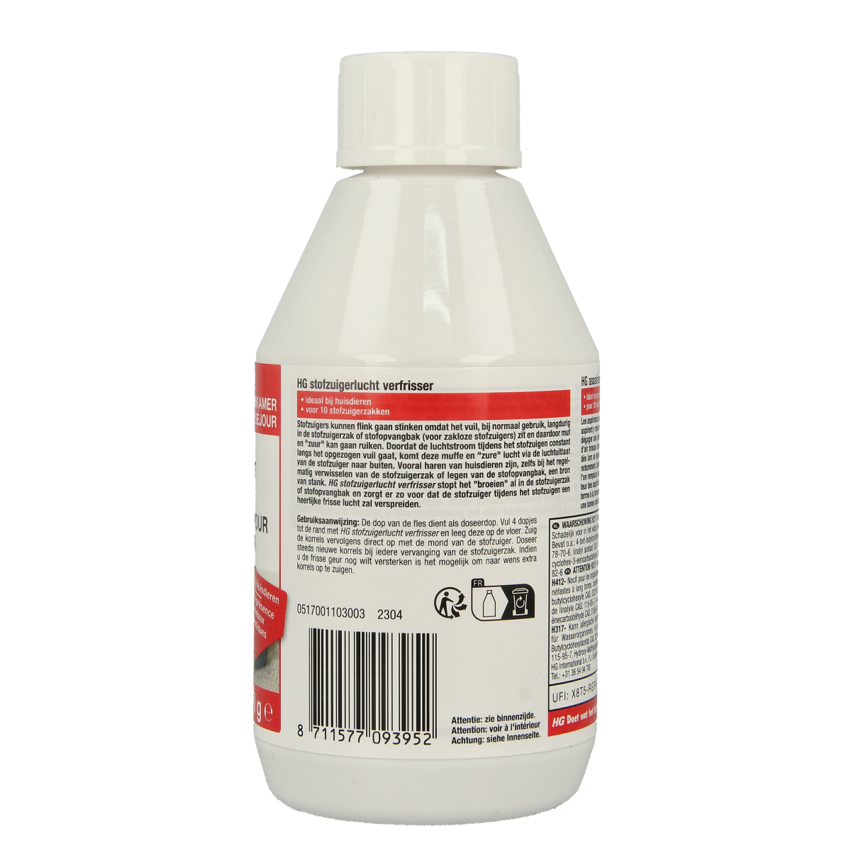 HG Stofzuigerlucht verfrisser 180.00 Gram