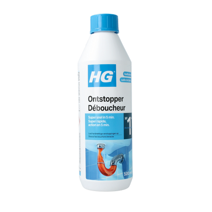 HG Vloeibare ontstopper 500.00 Milliliter
