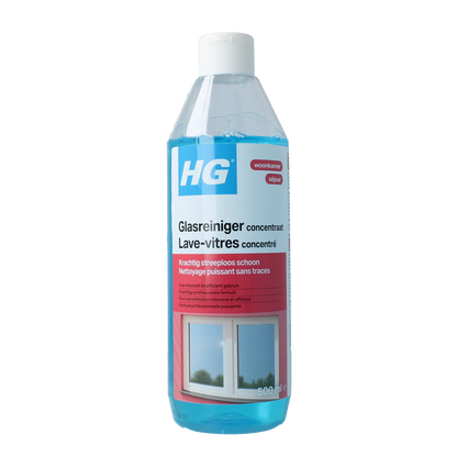 HG Glas reiniger concentraat 500.00 Milliliter