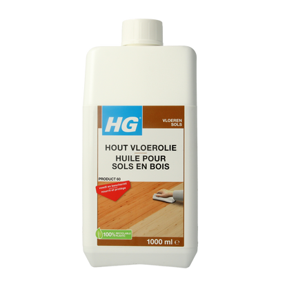 HG Hout vloerolie 1.00 Liter
