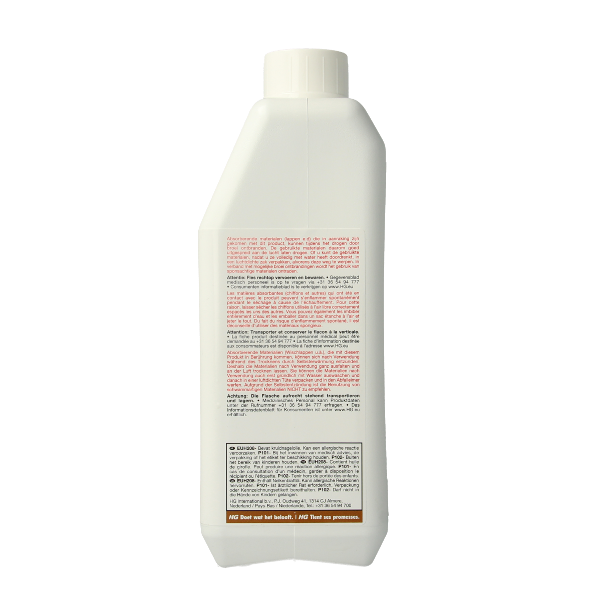HG Hout vloerolie 1.00 Liter