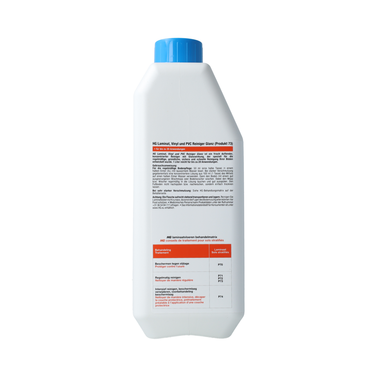 HG Laminaatreiniger glans 1.00 Liter
