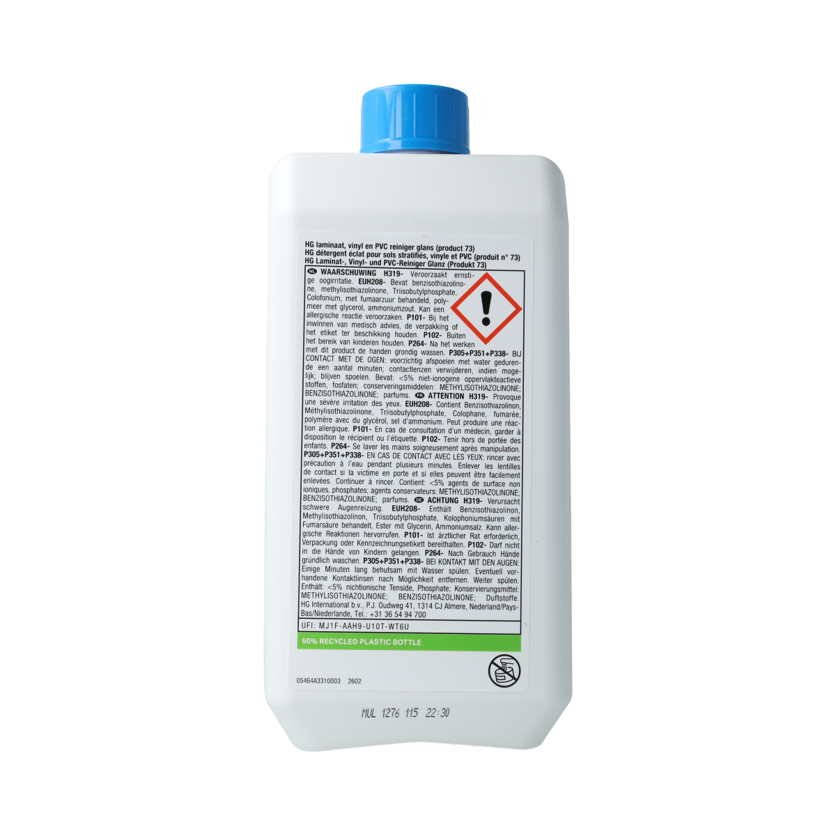 HG Laminaatreiniger glans 1.00 Liter