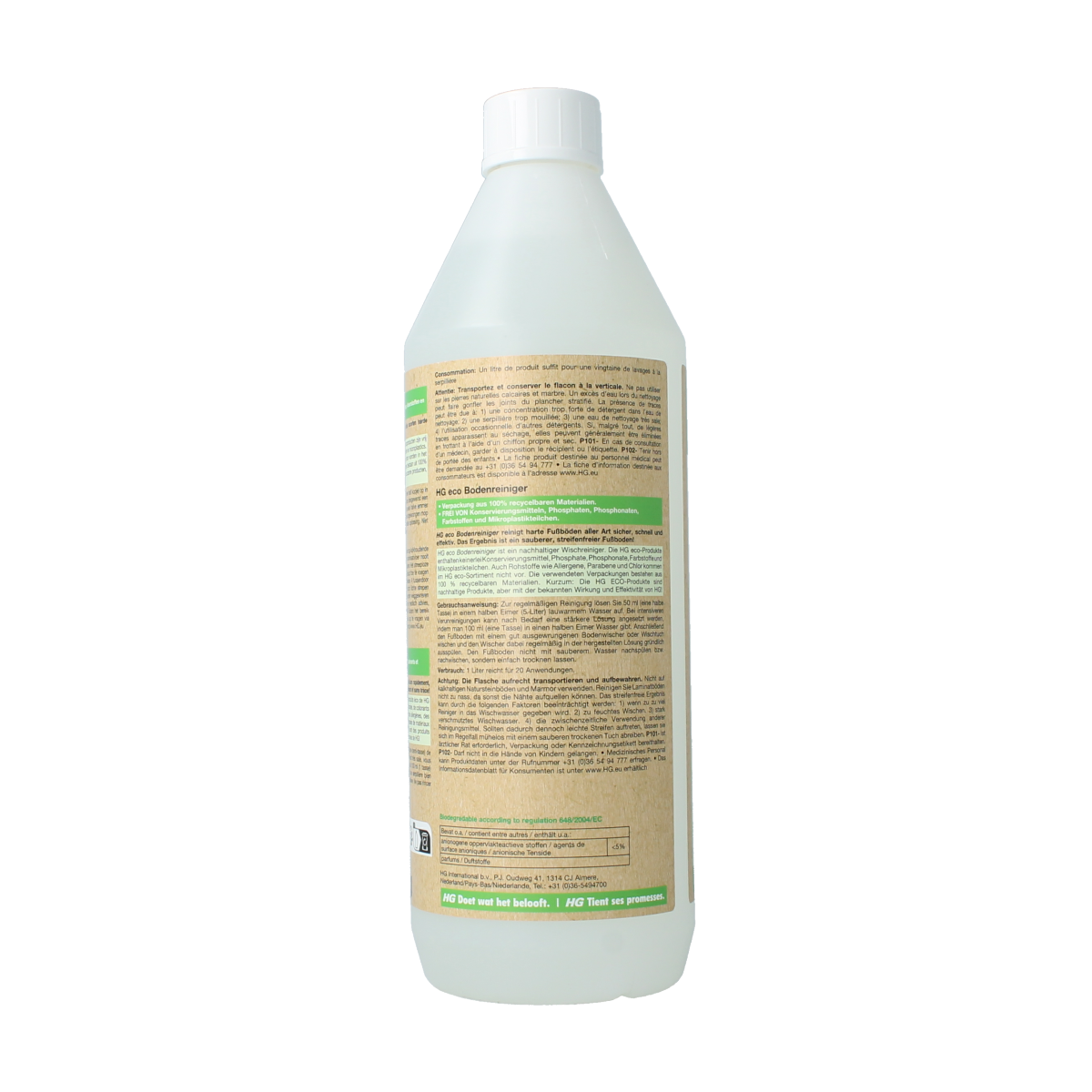 HG Eco vloerreiniger 1.00 Liter