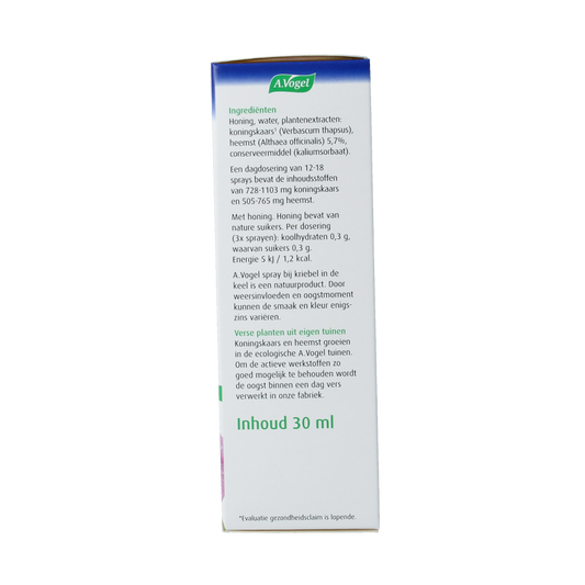 A Vogel Spray kriebel in de keel 30.00 Milliliter