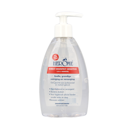 Herome Direct desinfect ongeparfumeerd sensitive 200.00 Milliliter