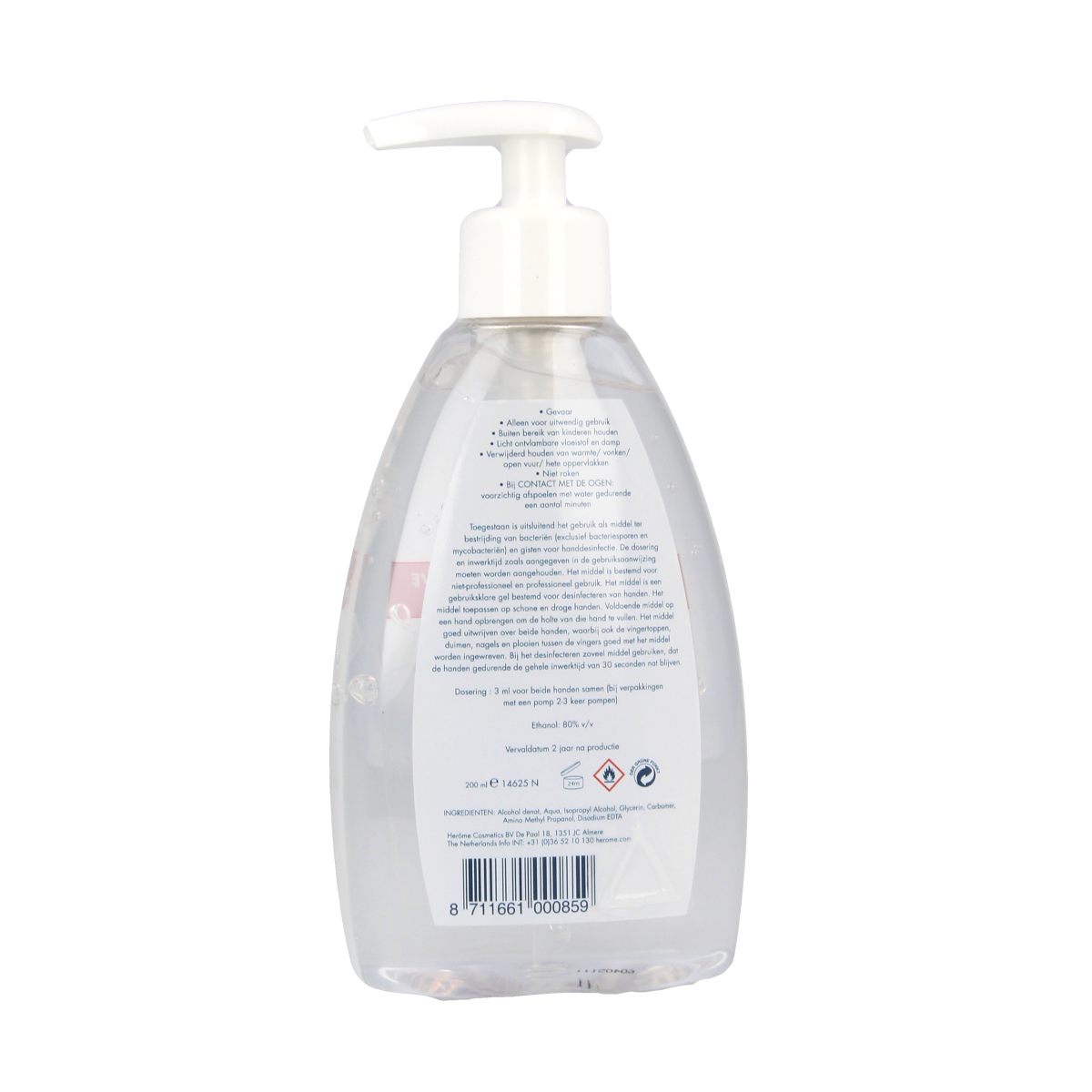 Herome Direct desinfect ongeparfumeerd sensitive 200.00 Milliliter