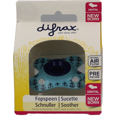 Difrax Fopspeen mini newborn dental 1.00 Stuks
