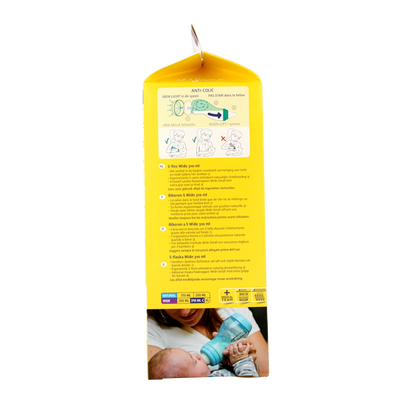 Difrax S-fles breed 310ml assorti 1 Stuks