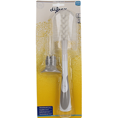 Difrax Flessenborstel 2-in-1 1 Stuks