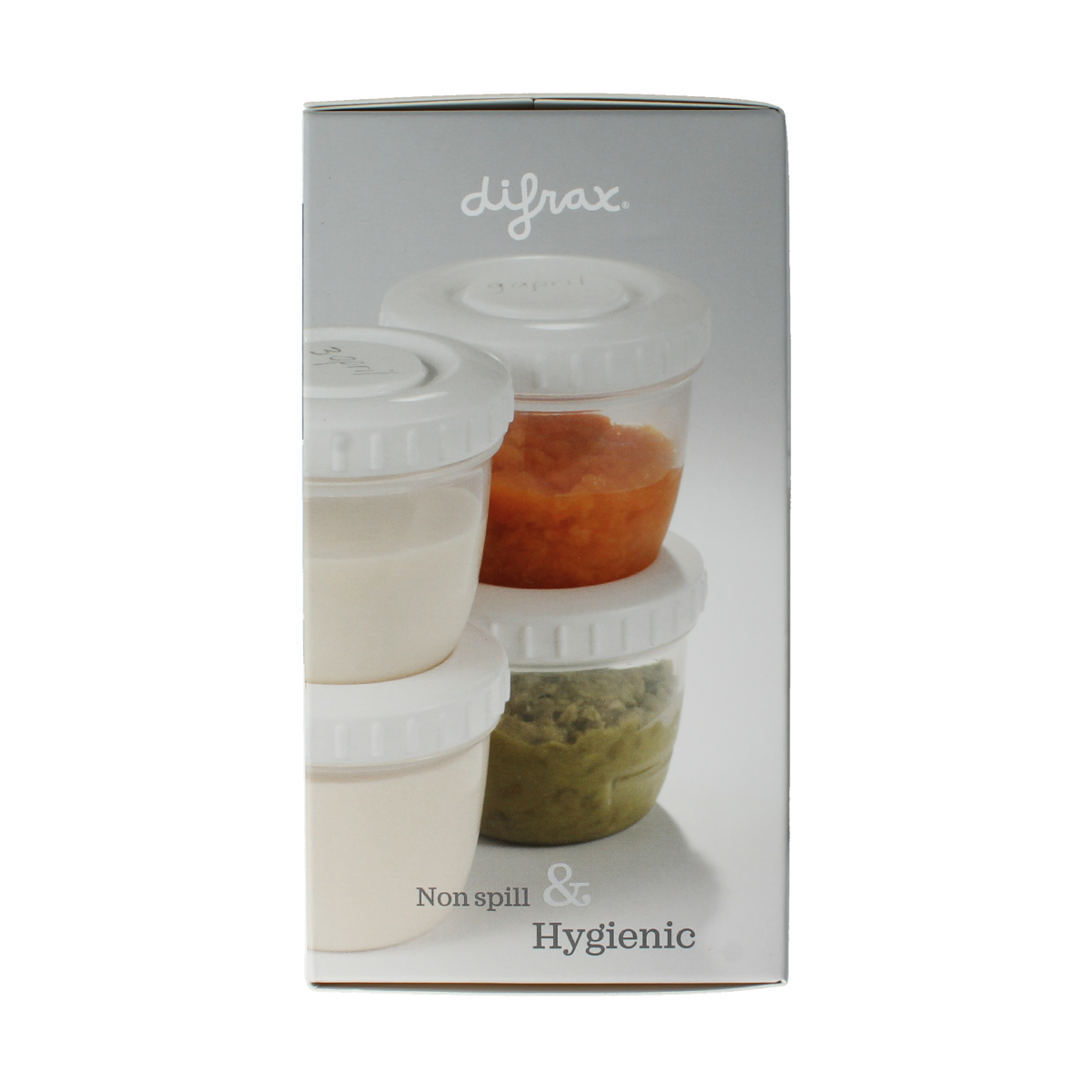 Difrax Voeding bewaarbakjes 6.00 Stuks