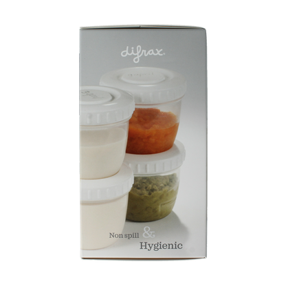 Difrax Voeding bewaarbakjes 6.00 Stuks