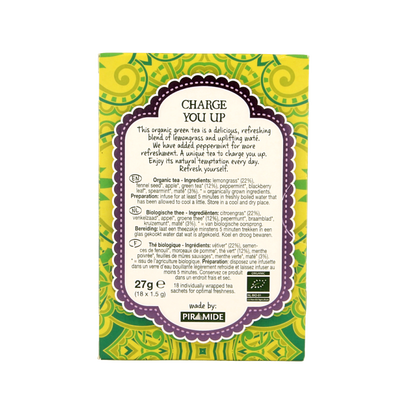 Natural Temptation Charge you up thee eko bio 18 Zakjes