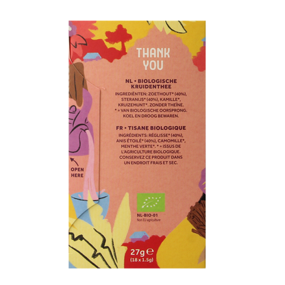 Cleo's Thank you bio 18.00 Zakjes