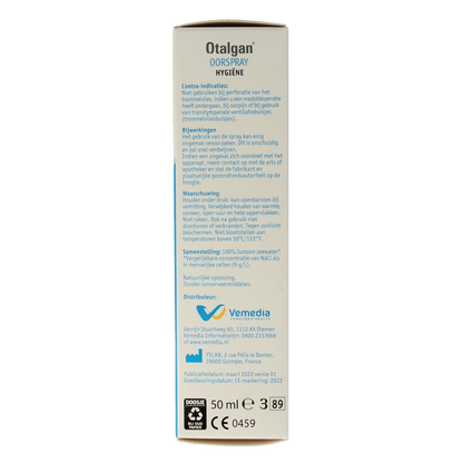Otalgan Oorspray 50.00 Milliliter