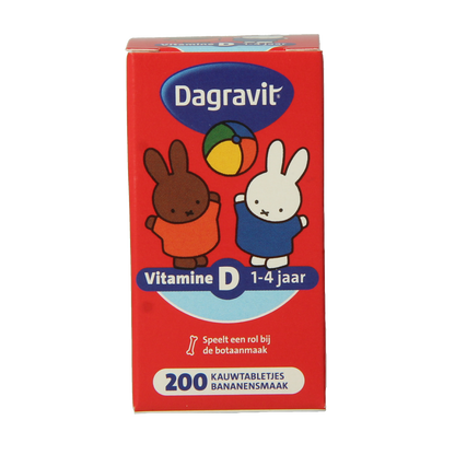 Dagravit Vitamine D tablet kids  200.00 Stuks