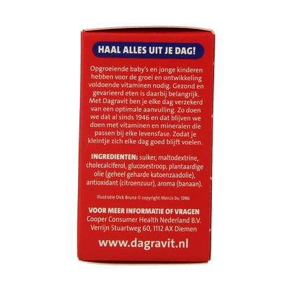 Dagravit Vitamine D tablet kids  200.00 Stuks
