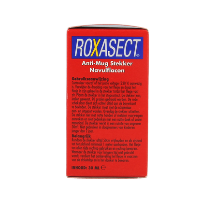 Roxasect Stekker tegen muggen navul 1.00 Stuks