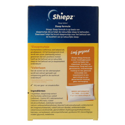 Shiepz Slaapformule 30.00 Stuks