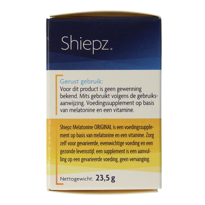 Shiepz Melatonine original 500.00 Tabletten