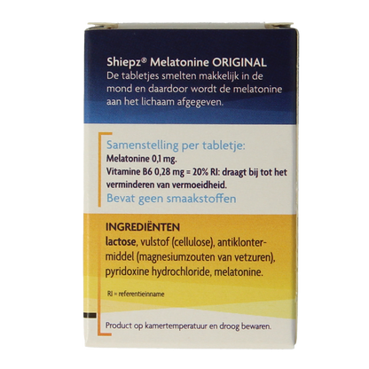 Shiepz Melatonine original 500.00 Tabletten