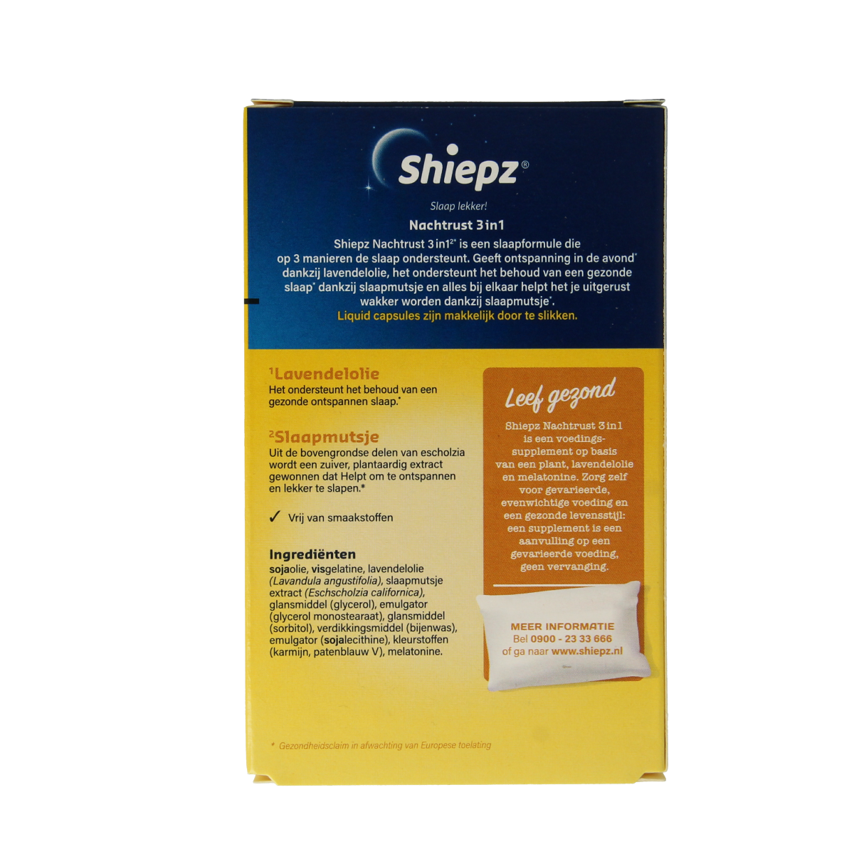Shiepz Nachtrust 3 in 1 30.00 Stuks