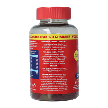 Dagravit Kids-xtra 3-5 jaar 120.00 Gummies