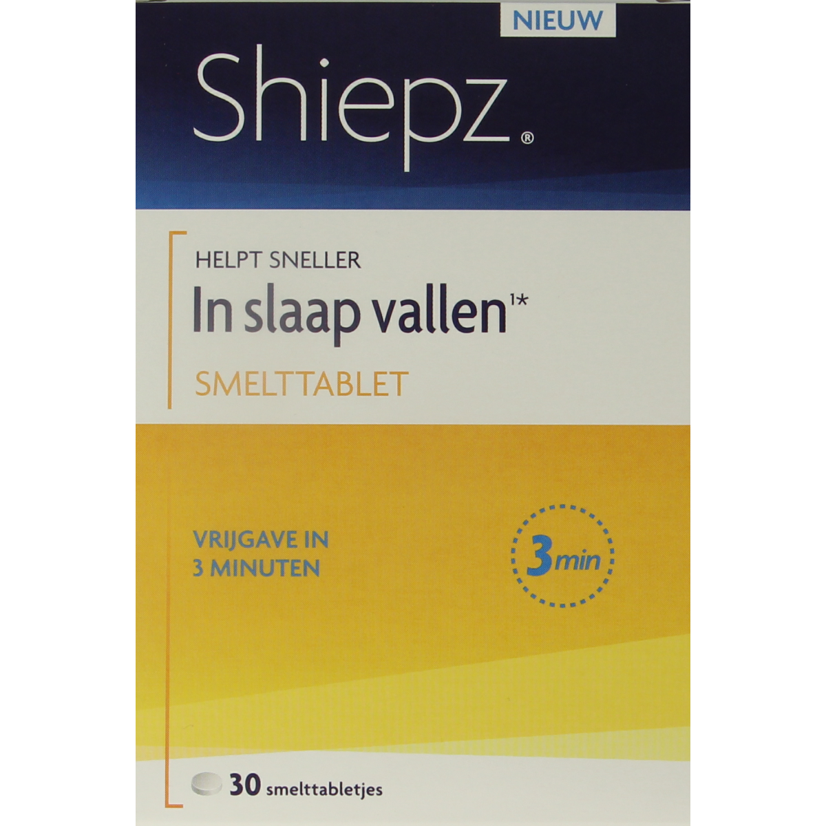 Shiepz Sneller in slaap 30.00 Tabletten