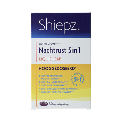 Shiepz Nachtrust 5in1 Hooggedoseerd 30.00 Licaps