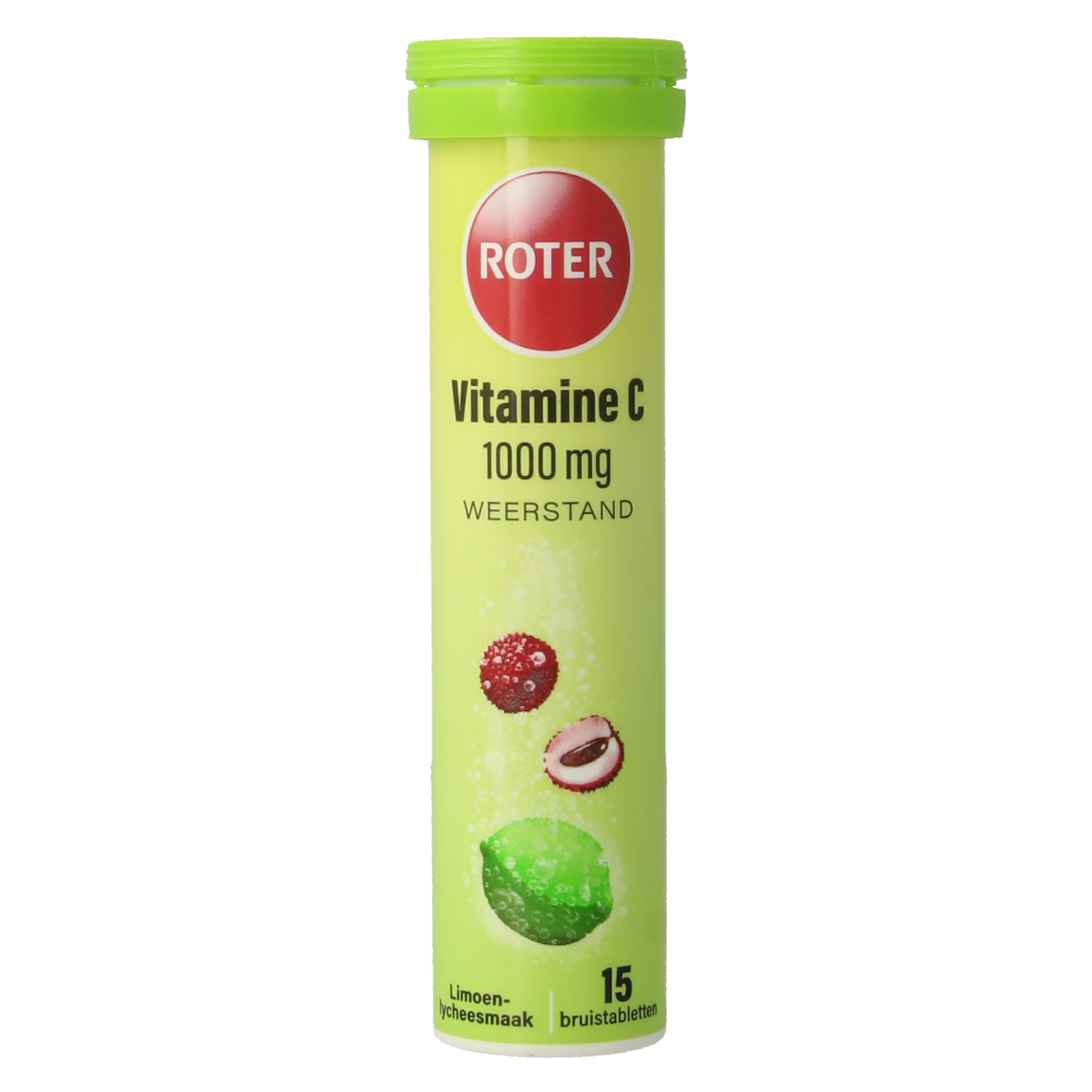 Roter Bruistablet vitamine C lime lycee 15.00 Bruistabletten