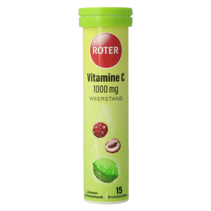 Roter Bruistablet vitamine C lime lycee 15.00 Bruistabletten