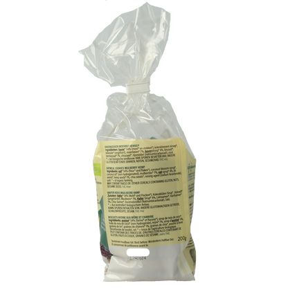 Billy's Farm Haverkoekjes met moerbei en hennep bio 200.00 Gram