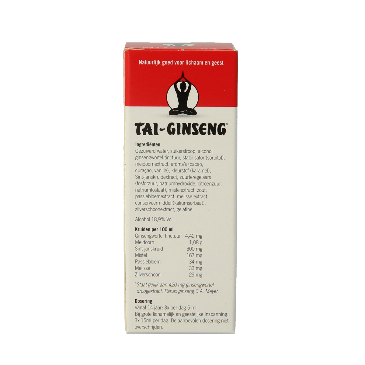 Tai Ginseng Tai-Ginseng elixer 20.00 Milliliter