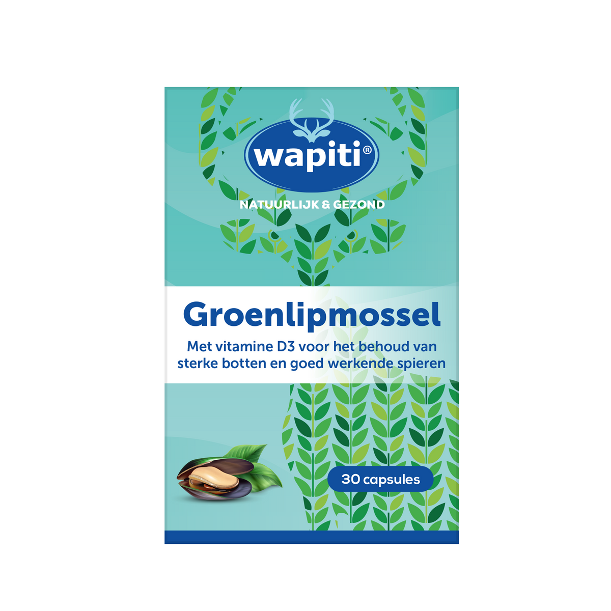 Wapiti Groenlipmossel extract 30.00 Capsules