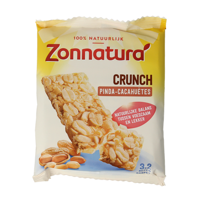 Zonnatura Pinda crunch 45 gram 3.00 Stuks