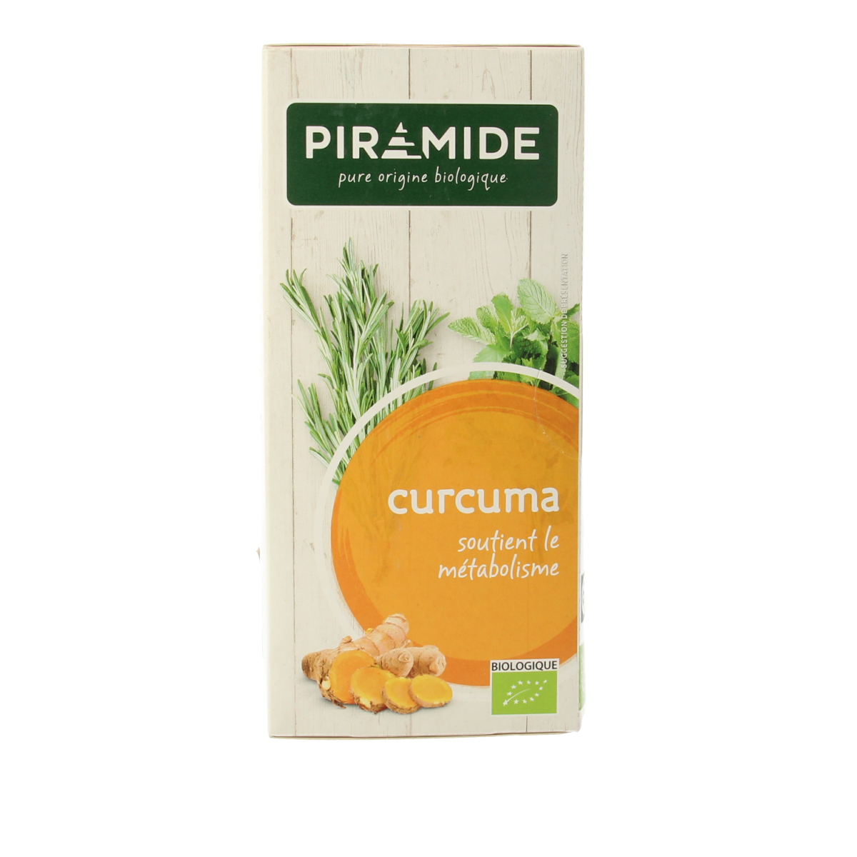 Piramide Kurkuma thee bio 20.00 Zakjes