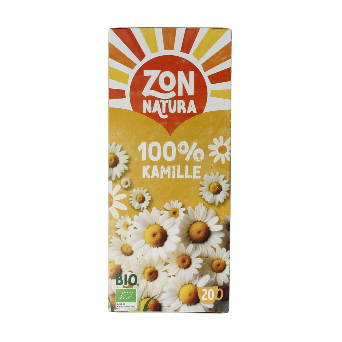 Zonnatura Kamille thee 100% bio 20.00 Zakjes