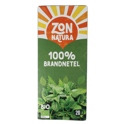 Zonnatura Brandnetel thee 100% bio 20.00 Zakjes