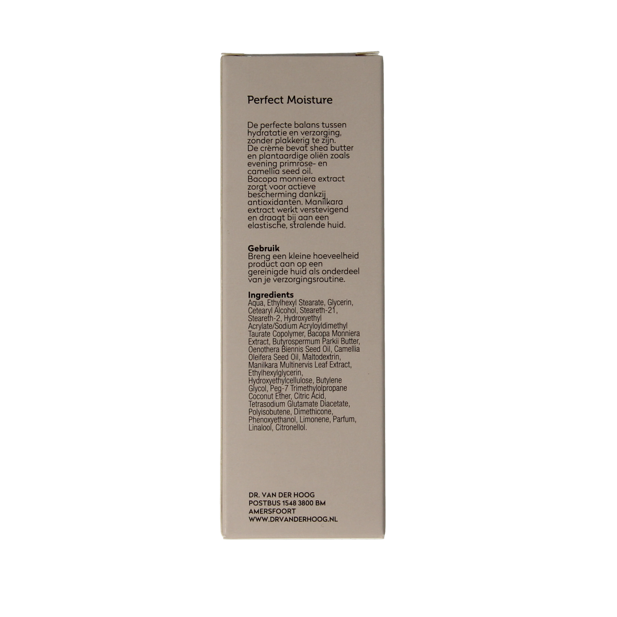 Dr. van der Hoog Moisture lightweight cream  50.00 Milliliter