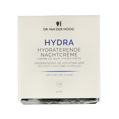 Dr. van der Hoog Nachtcreme hydraterend 50.00 Milliliter