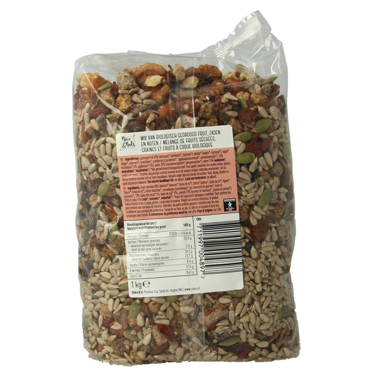 Nice & Nuts Energy mix superfood bio 1.00 Kilogram