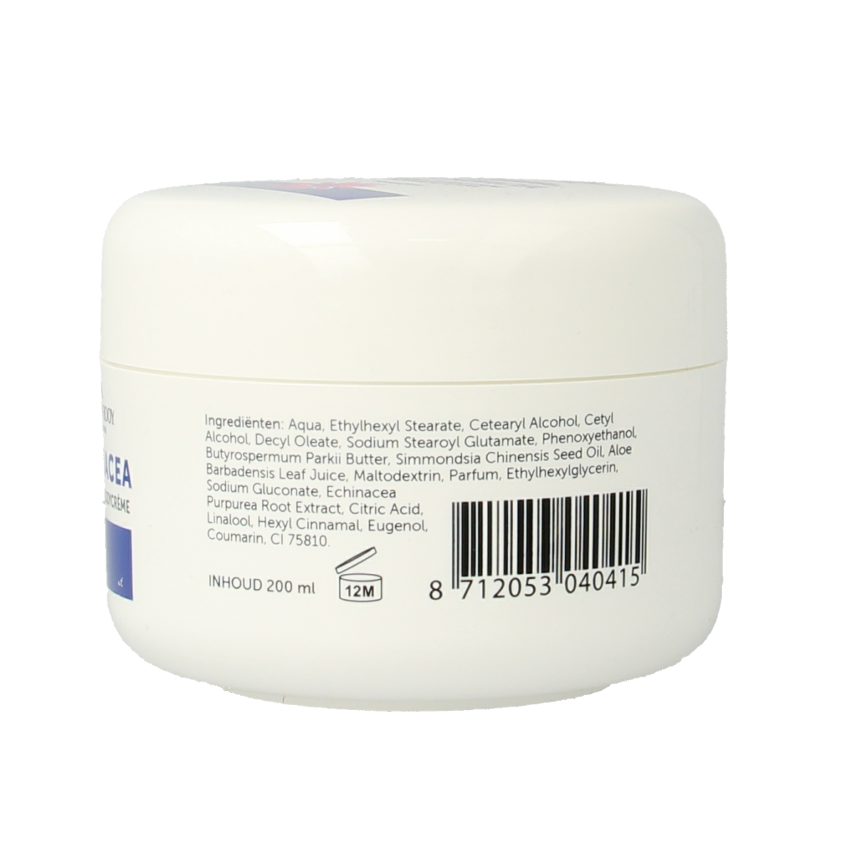 Jacob Hooy Echinacea/aloe vera hand en bodycreme 200.00 Milliliter