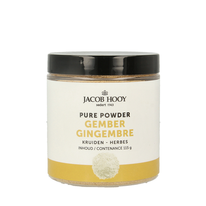 Jacob Hooy Pure powder gember  115.00 Gram