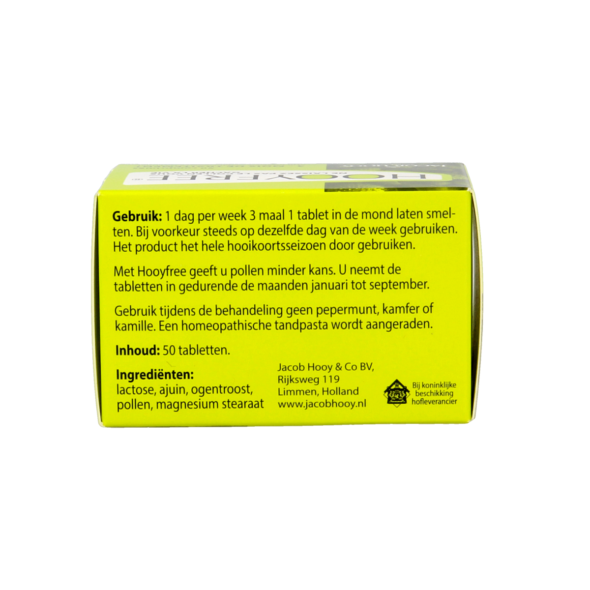 Jacob Hooy Hooy tabletten 4mnd 50.00 Tabletten