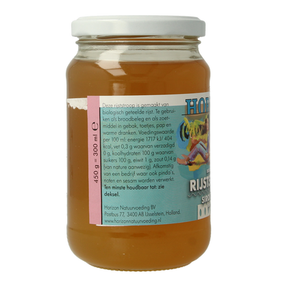 Horizon Rijststroop eko bio 450.00 Gram