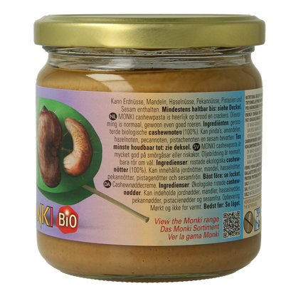 Monki Cashewpasta bio 330.00 Gram
