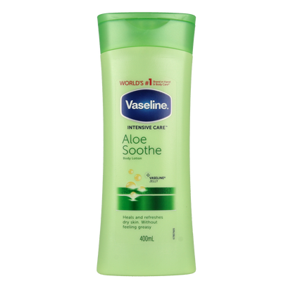 Vaseline Bodylotion aloe soothe 400.00 Milliliter