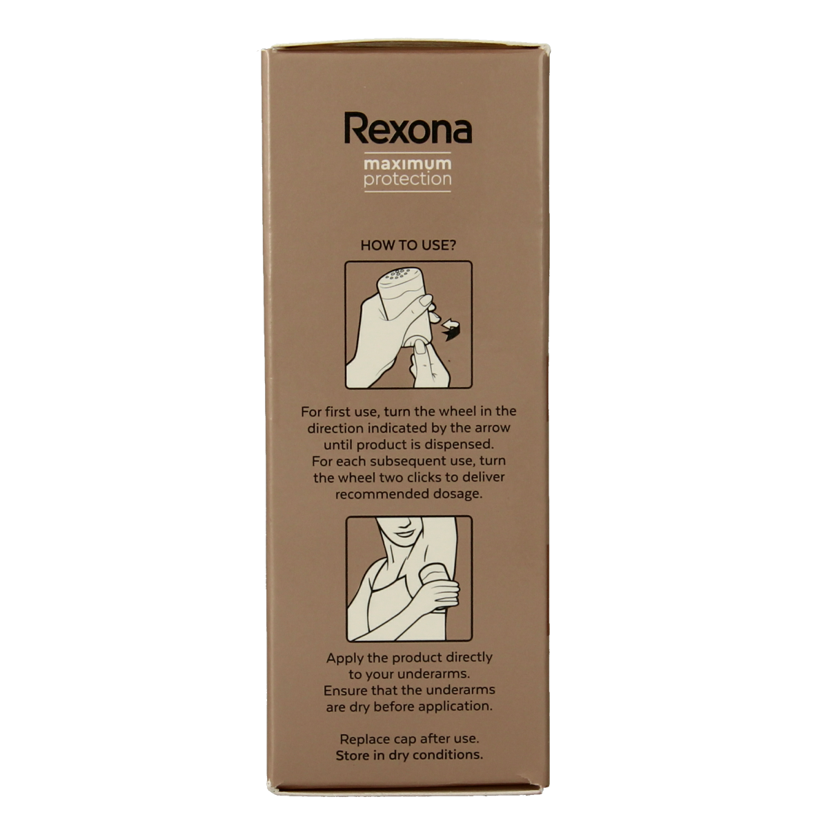 Rexona Deodorant maximum protection stress control 45.00 Milliliter