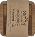 Skoon Solid bar tray - 1 bar - all bamboo 1 Set